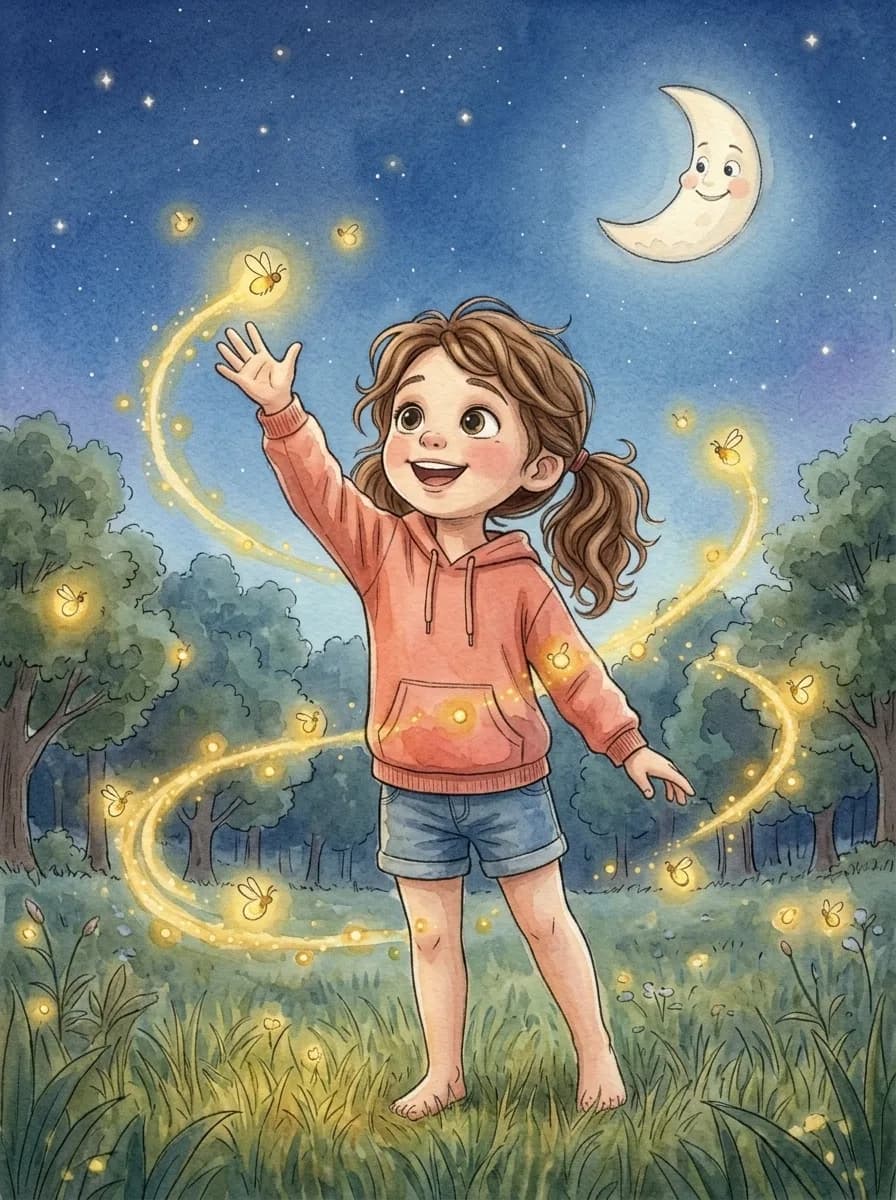 girl, Soft Watercolor